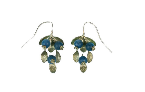 Michael Michaud for Silver Seasons Blueberries Wire Earrings 4744