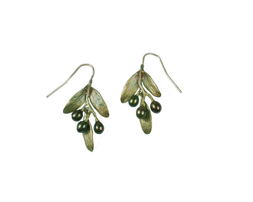 Michael Michaud for Silver Seasons Olive Wire Earrings 4781