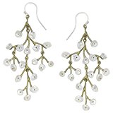 Michael Michaud for Silver Seasons Baby's Breath Chandelier Wire Earrings 3210