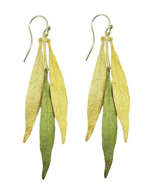 Michael Michaud Retired Weeping Willow Wire Earrings 3078 Retail Price $84