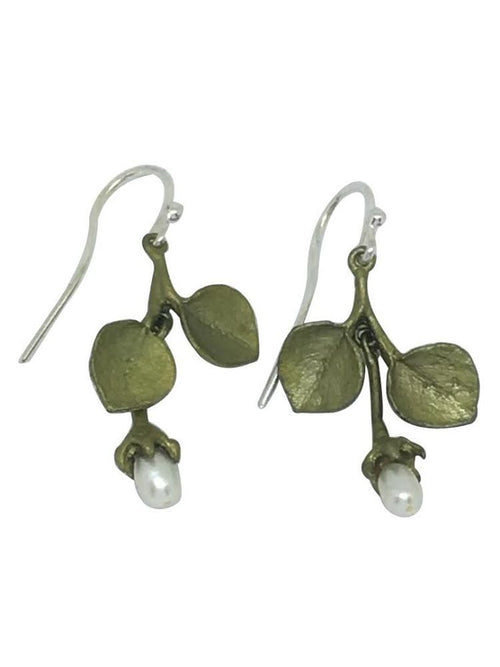 Michael Michaud Retired "Survivor Tree" Callery Wire Earrings 4878 Retail $70