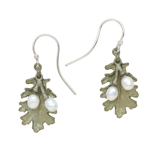 Michael Michaud for Silver Seasons Kale Wire Earrings 3238