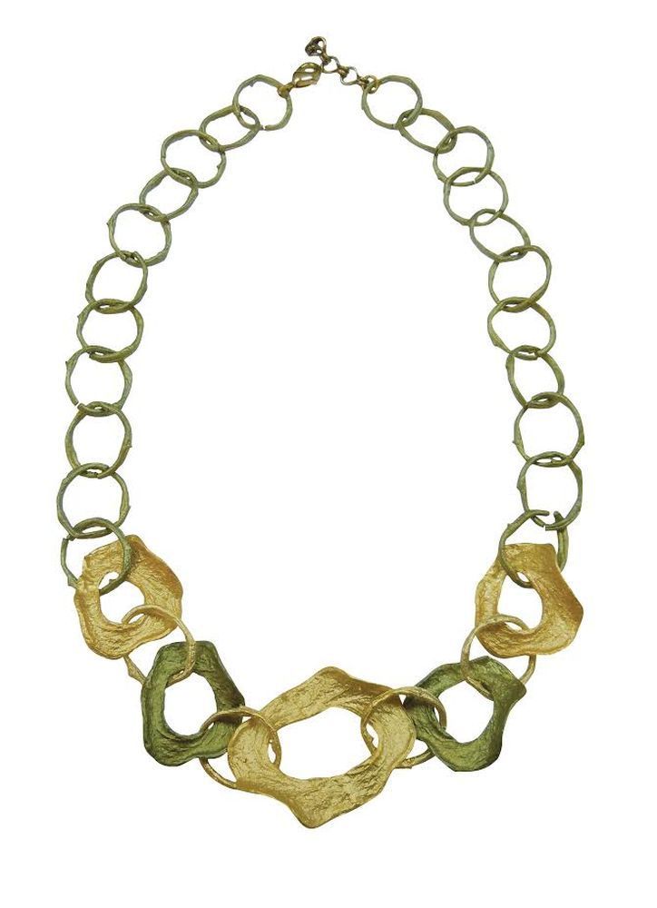 Michael Michaud Retired Curly Pods Necklace 8971 BZ Retail price $138