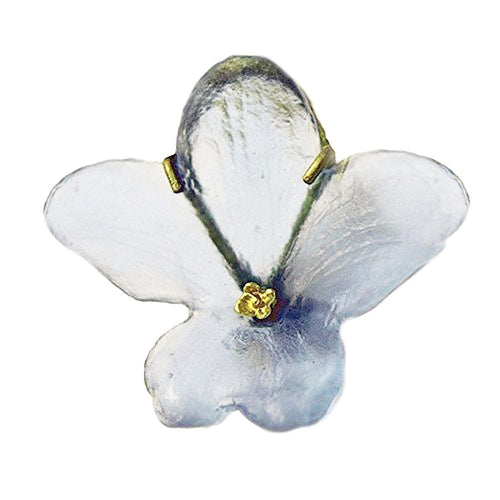 Michael Michaud Silver Seasons Retired African Violet Tack Pin 5840 Retail $56
