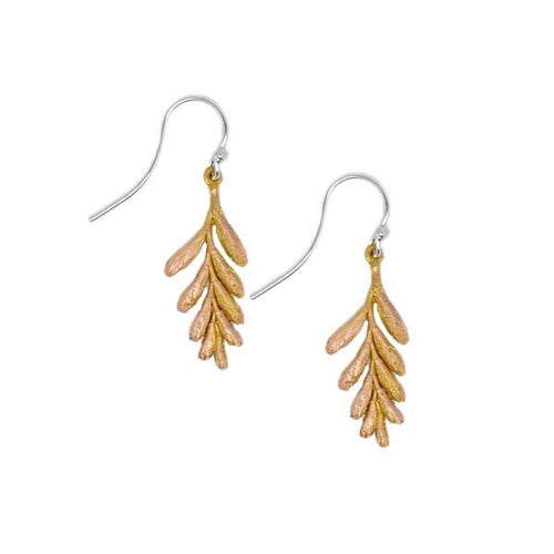 Michael Michaud Retired Petite Ember Glow Wire Earrings 3146 Retail Price $44