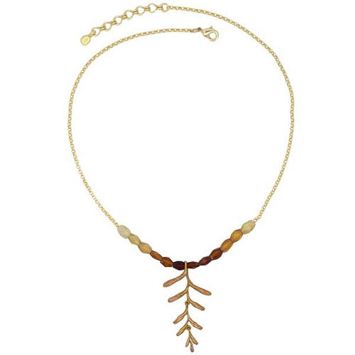 Michael Michaud Retired Ember Glow Necklace 9026 Retail $98