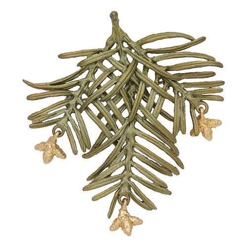 Michael Michaud Silver Seasons Retired Pine Pin 5963 Retail $96