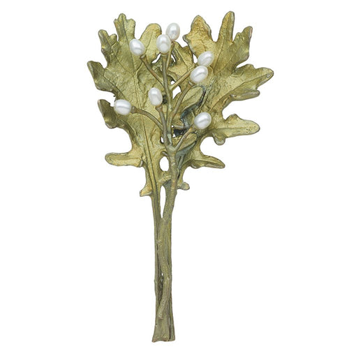 Michael Michaud Silver Seasons Retired Kale Pin 5967 Retail $89