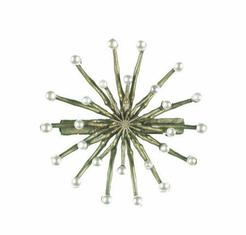 Michael Michaud for Silver Seasons Retired Firewheel Tree Barrette Retail $118