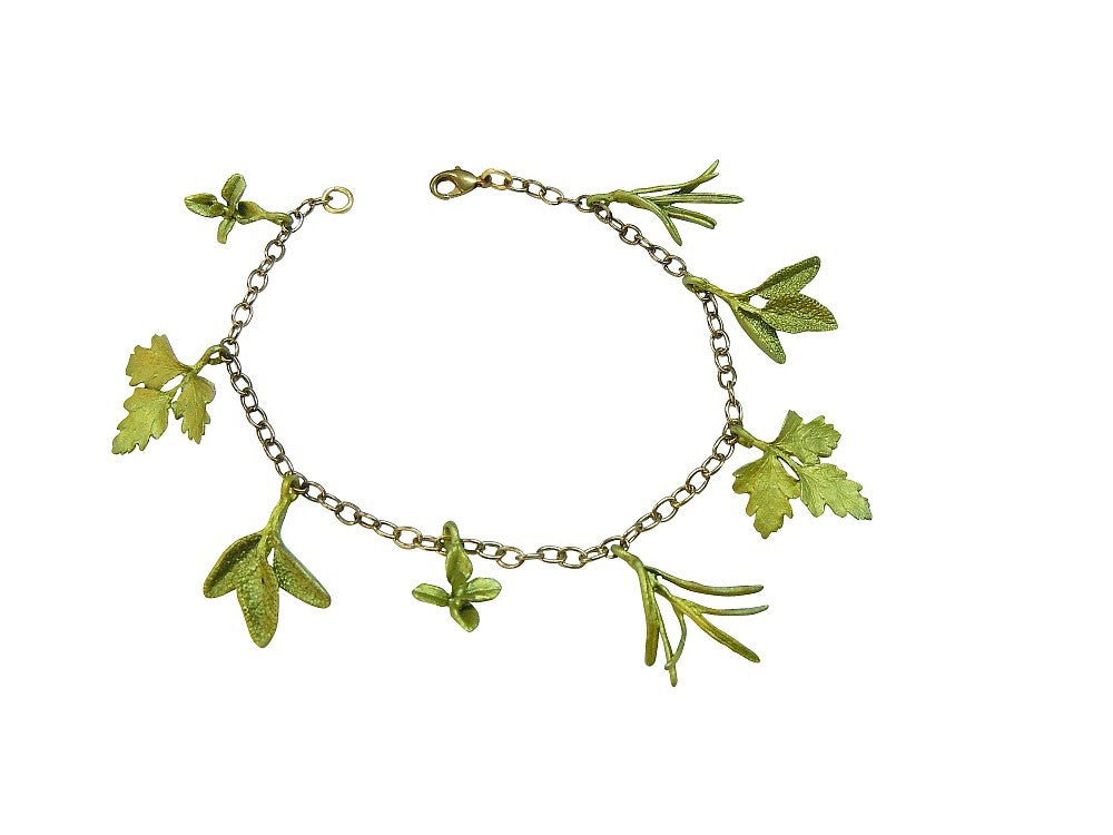 Michael Michaud for Silver Seasons Petite Herb Bracelet 7238 BZ