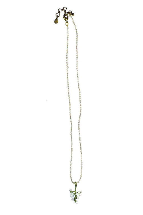 Michael Michaud Silver Seasons Retired Ume Necklace 8809 Retail $90