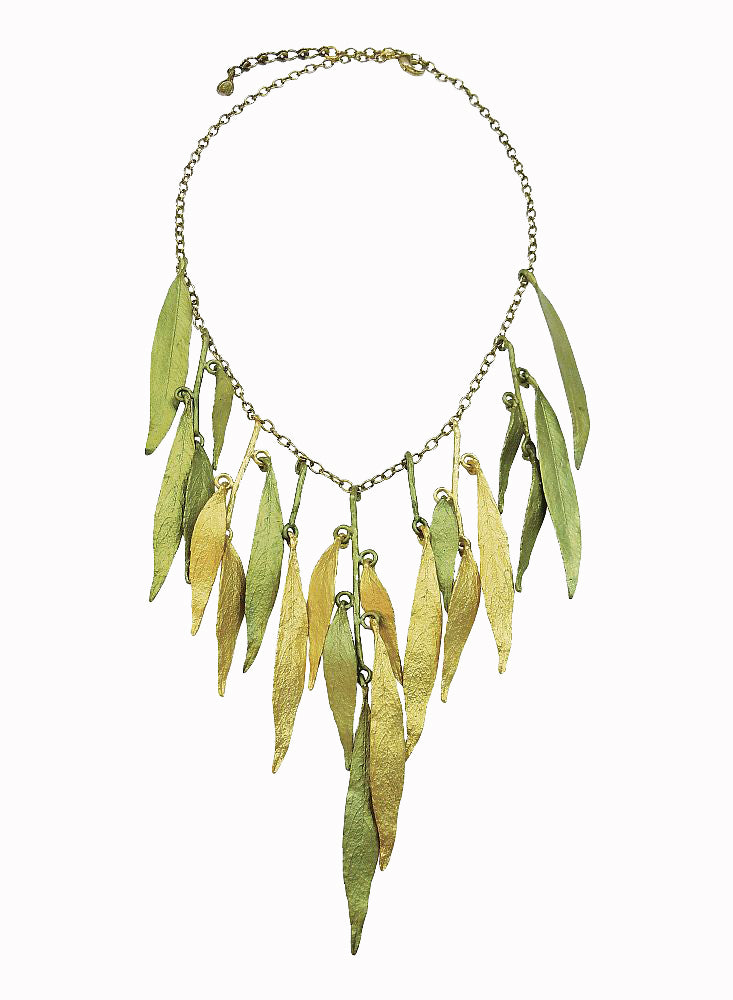 Michael Michaud Retired Weeping Willow Collar Necklace 8949 Retail $240