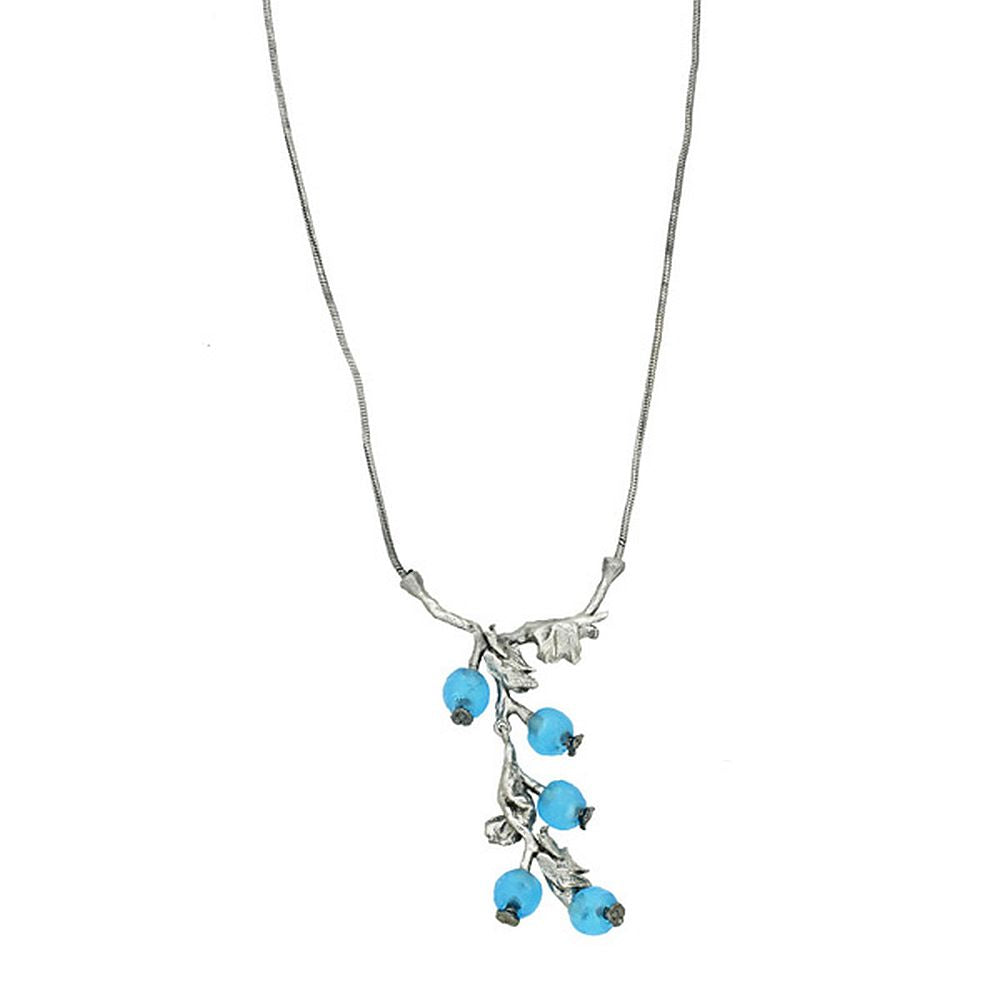 Michaud Retired Winter Berry Necklace 9193 BZS Retail $89