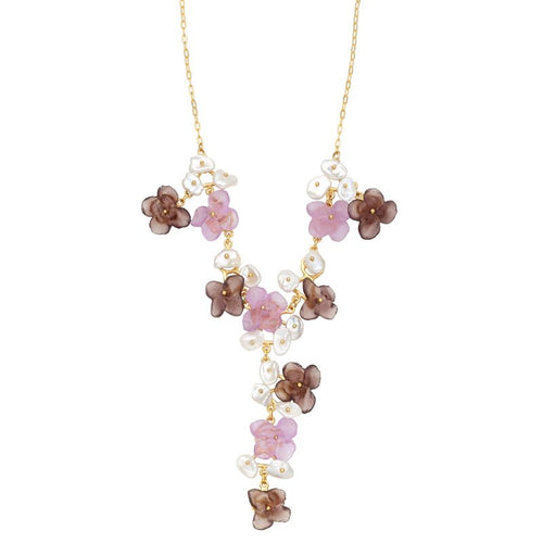 Michael Michaud Retired French Bouquet Necklace 9219 BZGWP Retail price $205