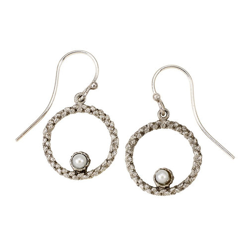 Michael Michaud Second Nature Retired Balance Twine Hoop Earrings E112S Retail Price $37