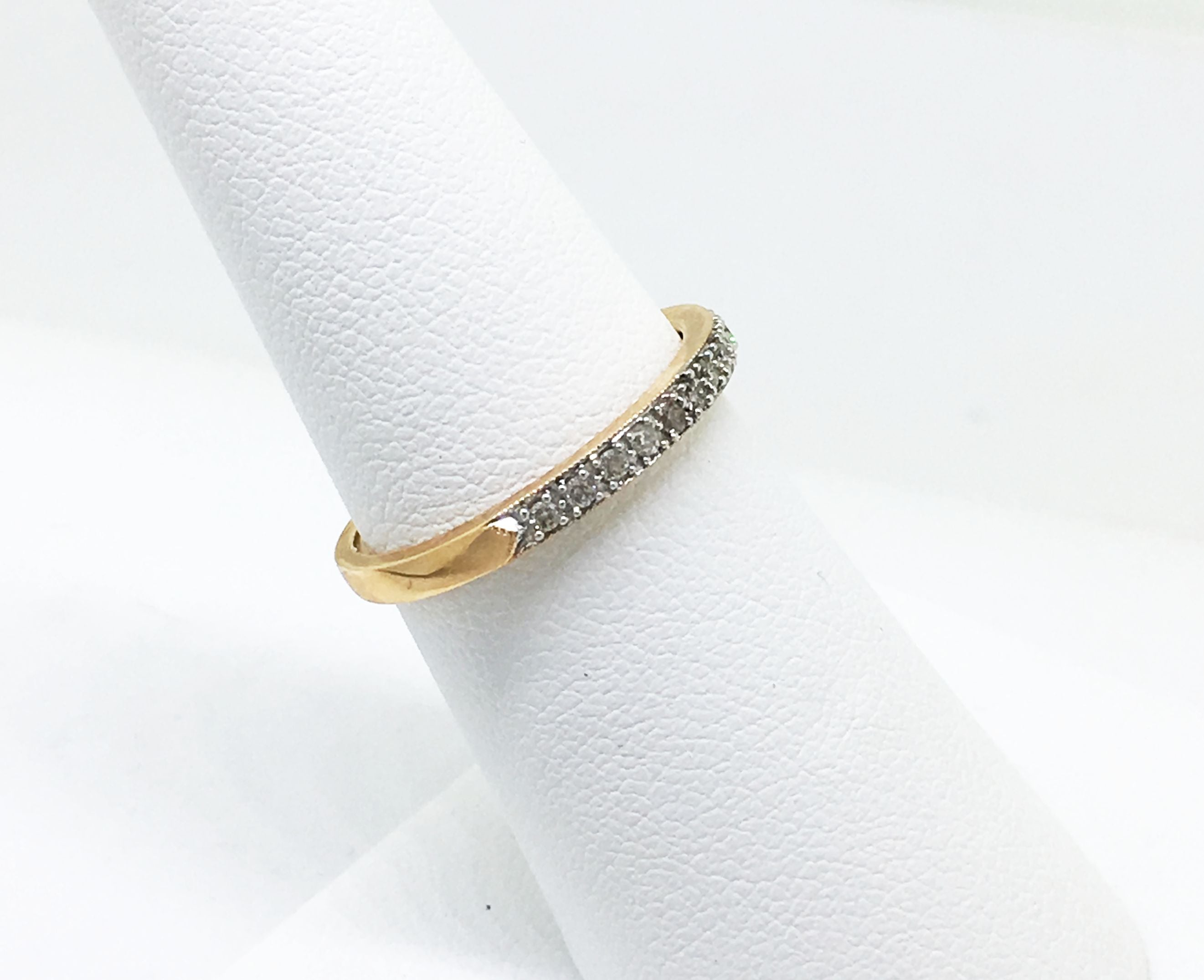 14K Rose Gold Diamond Ring NWT $460