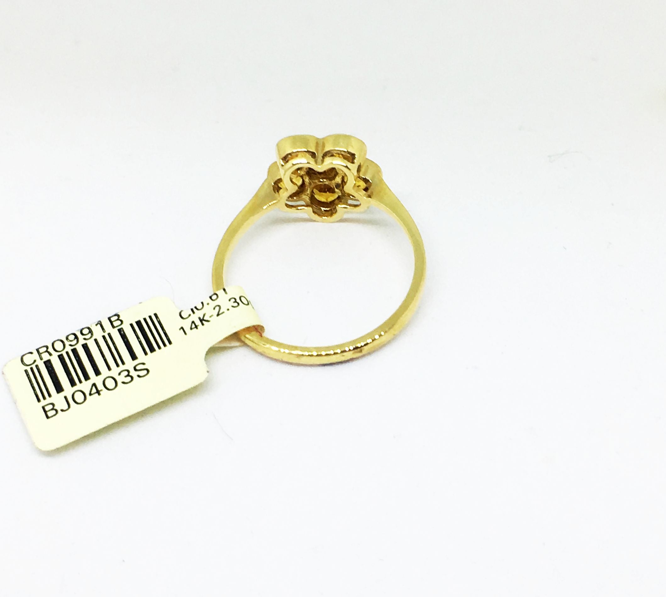14K Yellow Gold Citrine Ring NWT $490