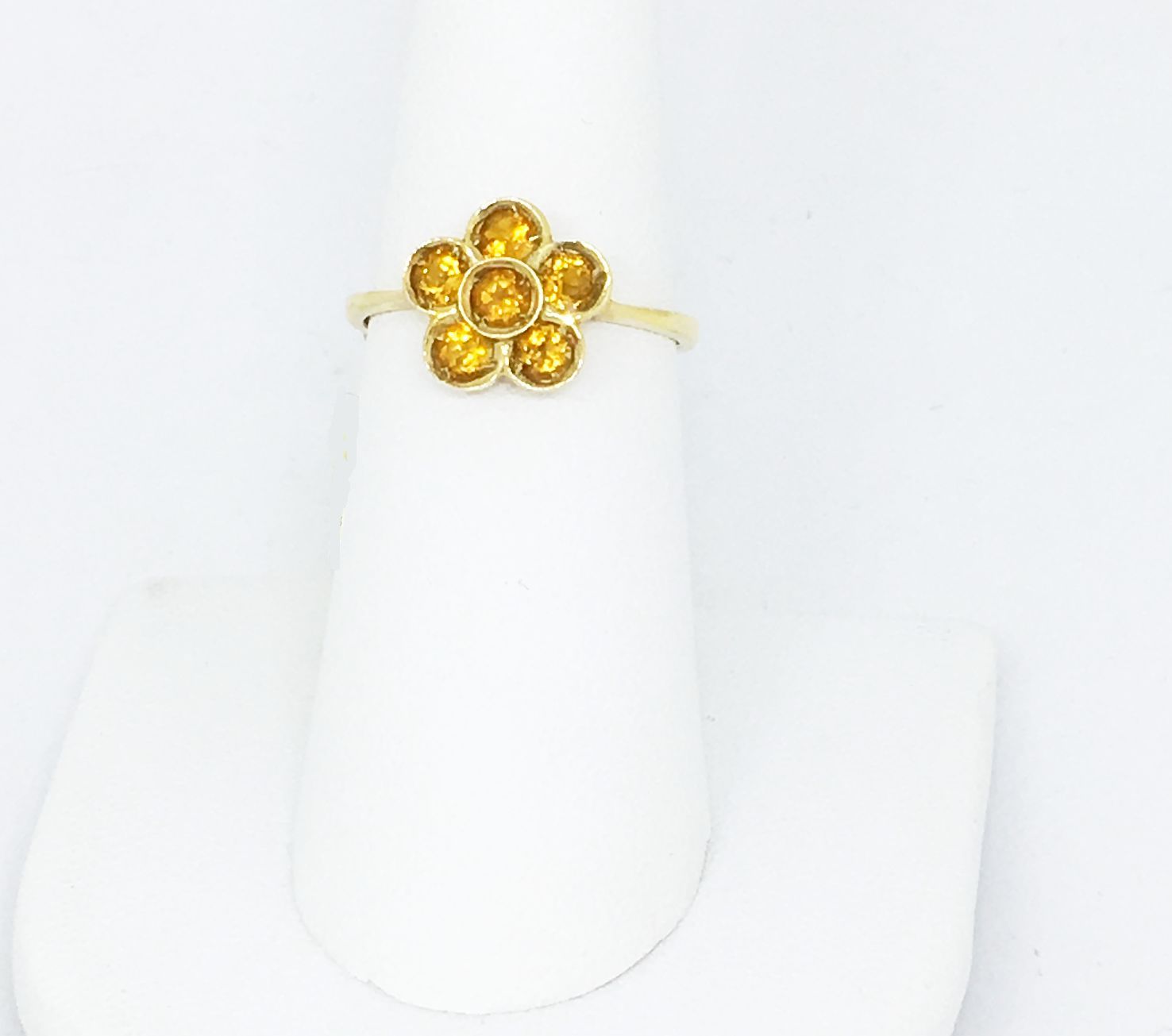 14K Yellow Gold Citrine Ring NWT $490