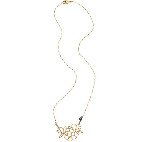 Michael Michaud Second Nature Retired Magnolia Necklace N205 Retail Price $51